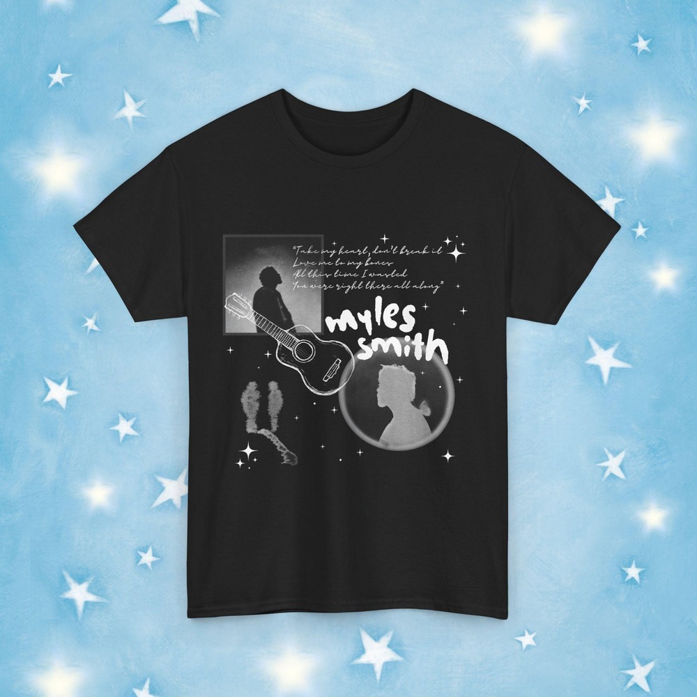 Myles Smith Unisex Myles Smith Black Shirt